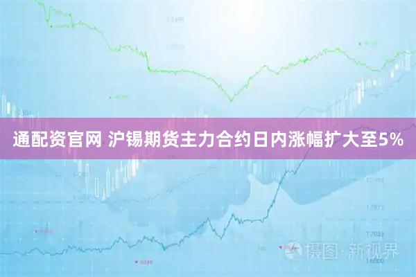 通配资官网 沪锡期货主力合约日内涨幅扩大至5%